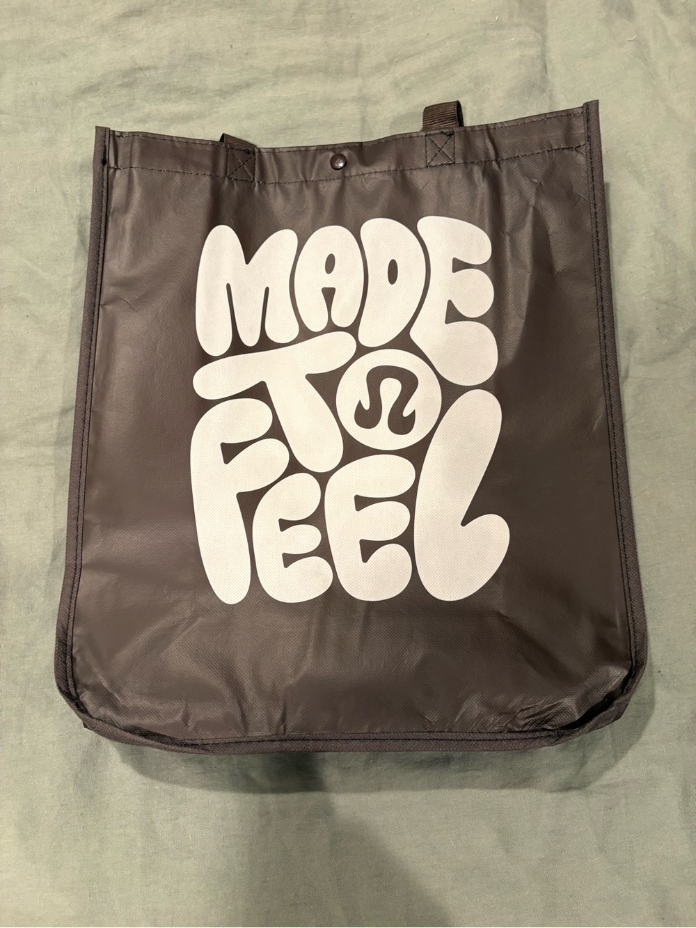 Lululemon Large Reusable Bag (Brown)